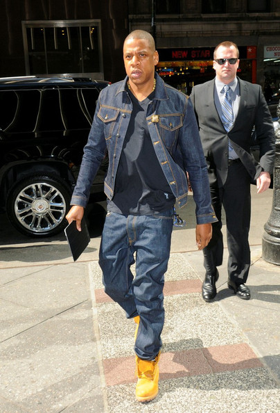 blue jeans and timberland boots